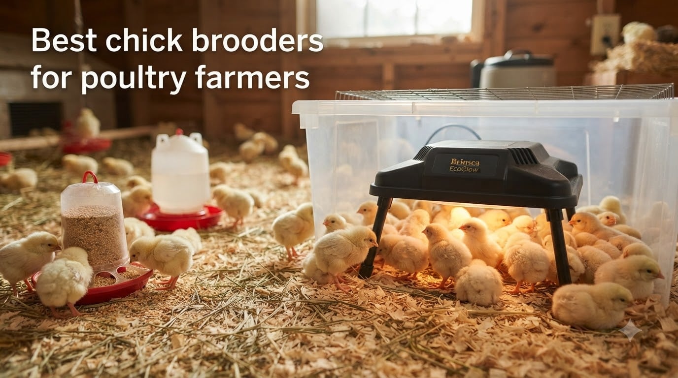 Best chick brooders for poultry farmers