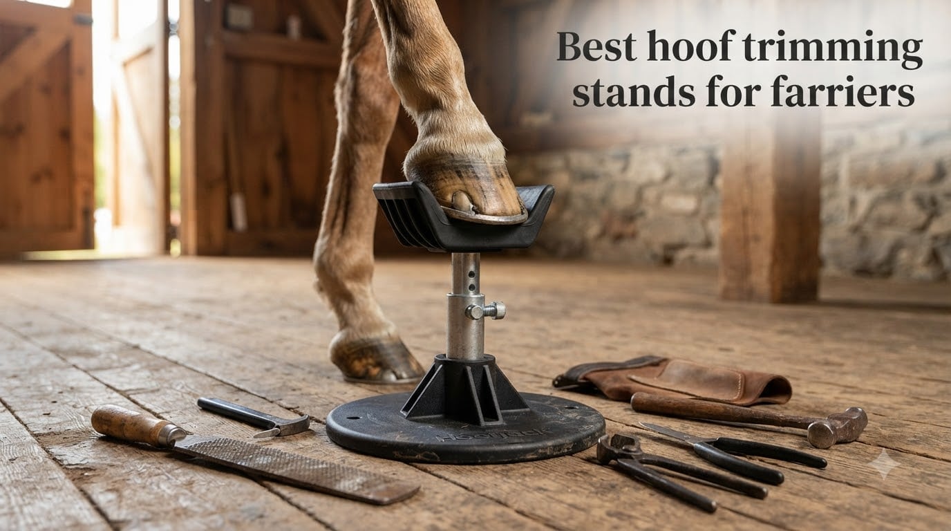 Best hoof trimming stands for farriers