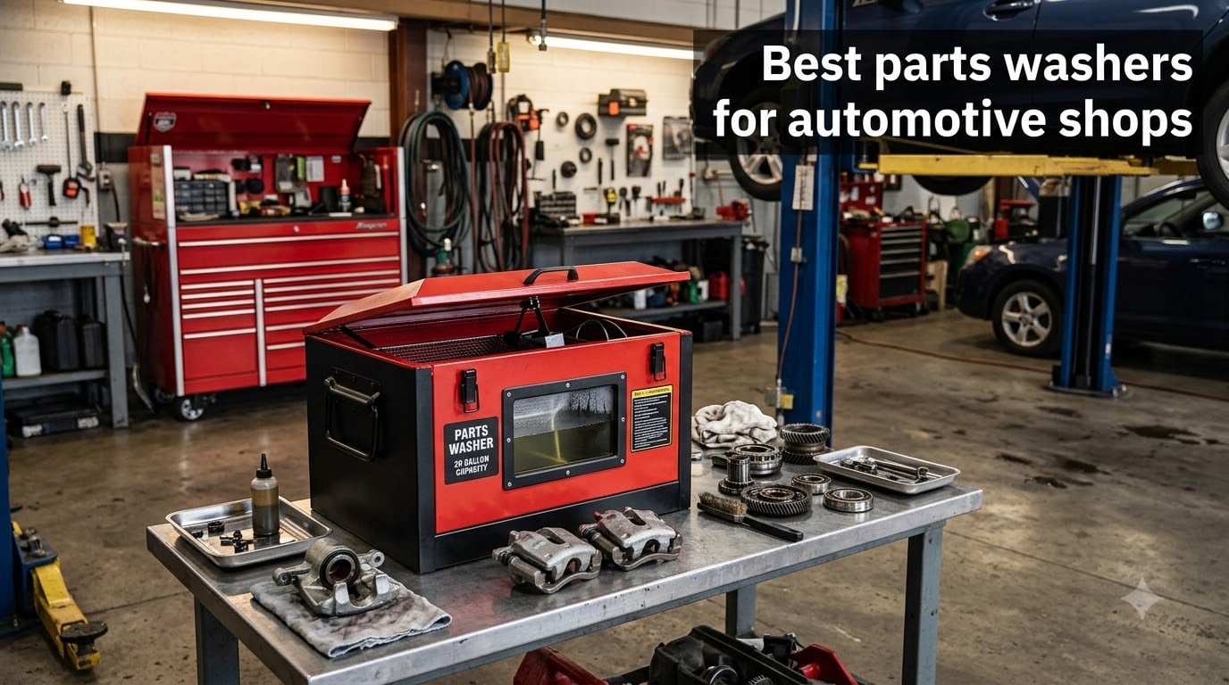 Best parts washers for automotive shops