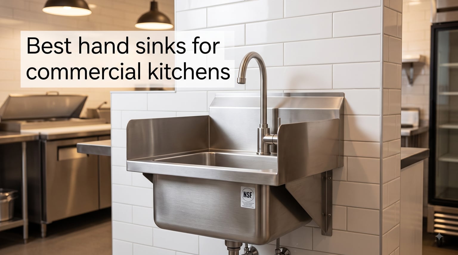 Best hand sinks for commercial kitchens