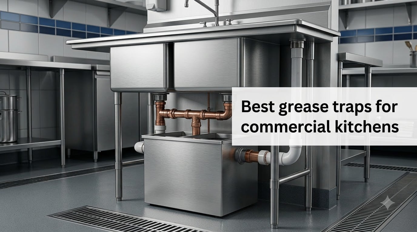 Best grease traps for commercial kitchens