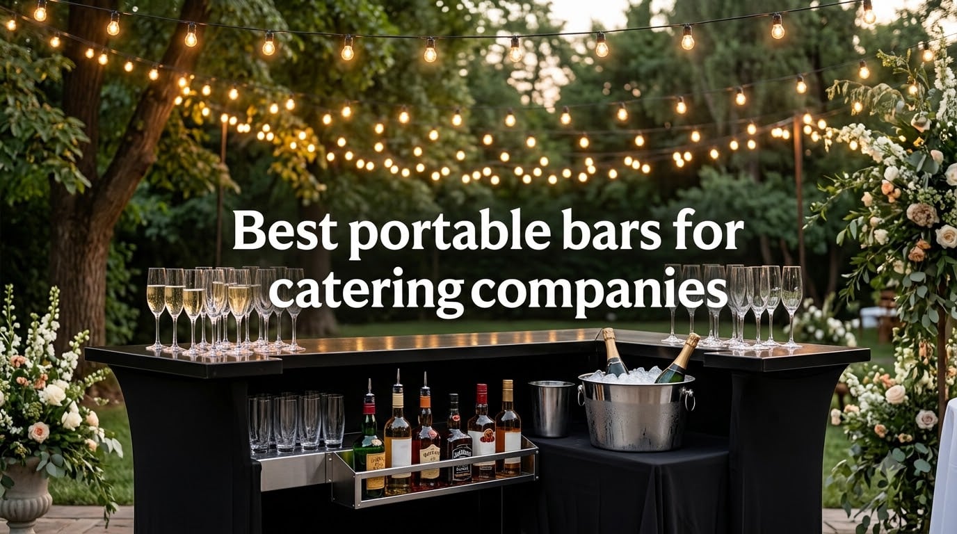 Best portable bars for catering companies