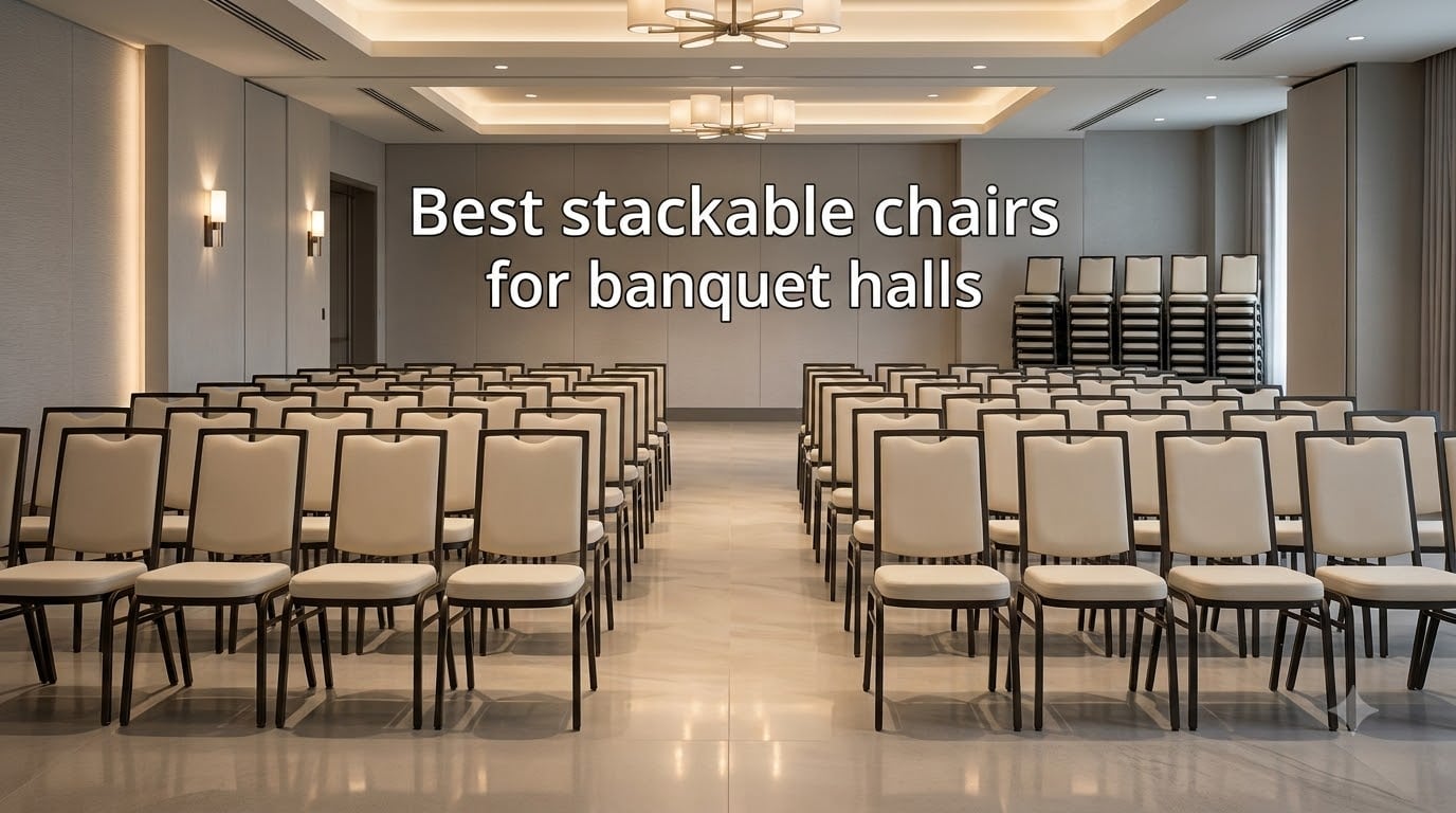 Best stackable chairs for banquet halls
