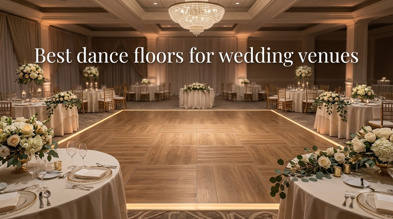 Best dance floors for wedding venues