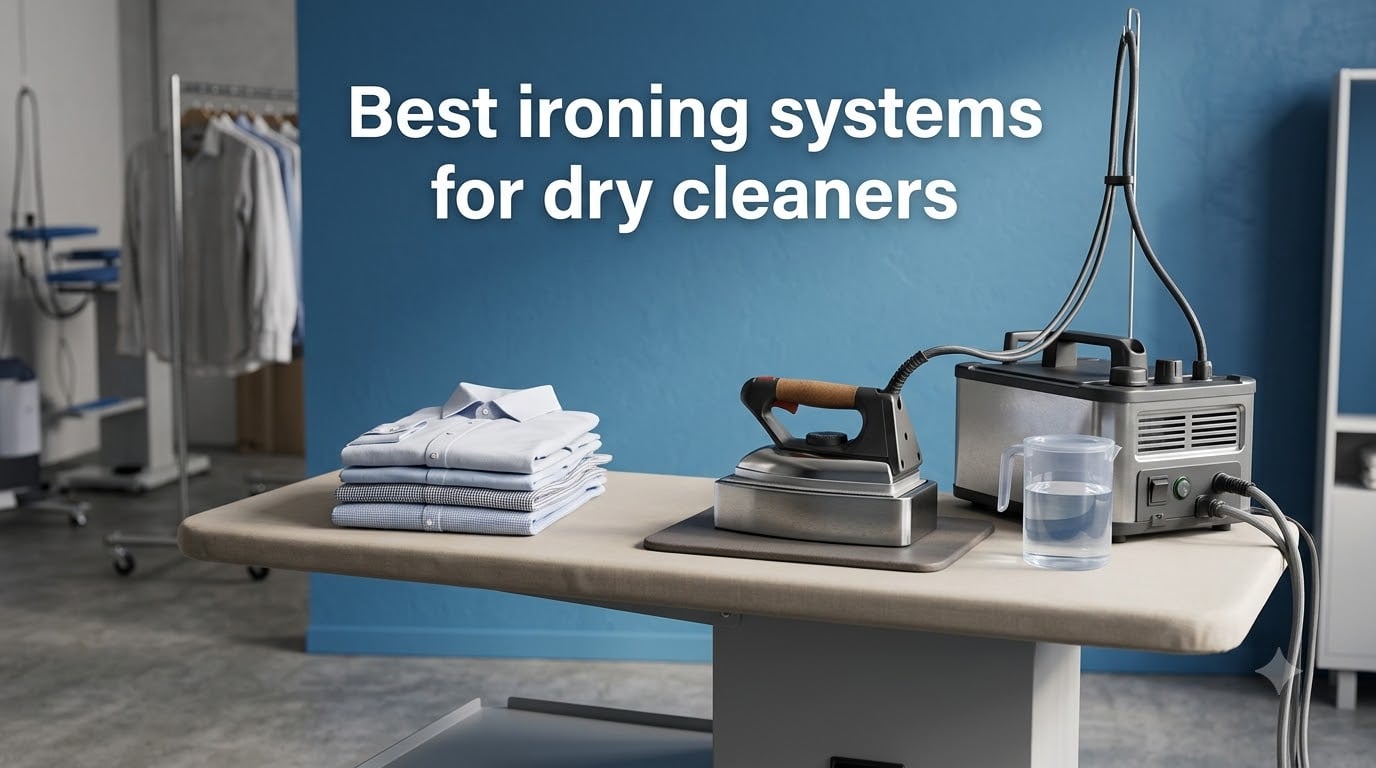 Best ironing systems for dry cleaners