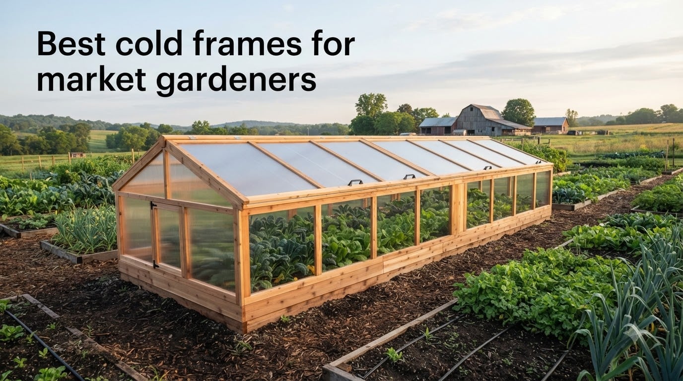 Best cold frames for market gardeners