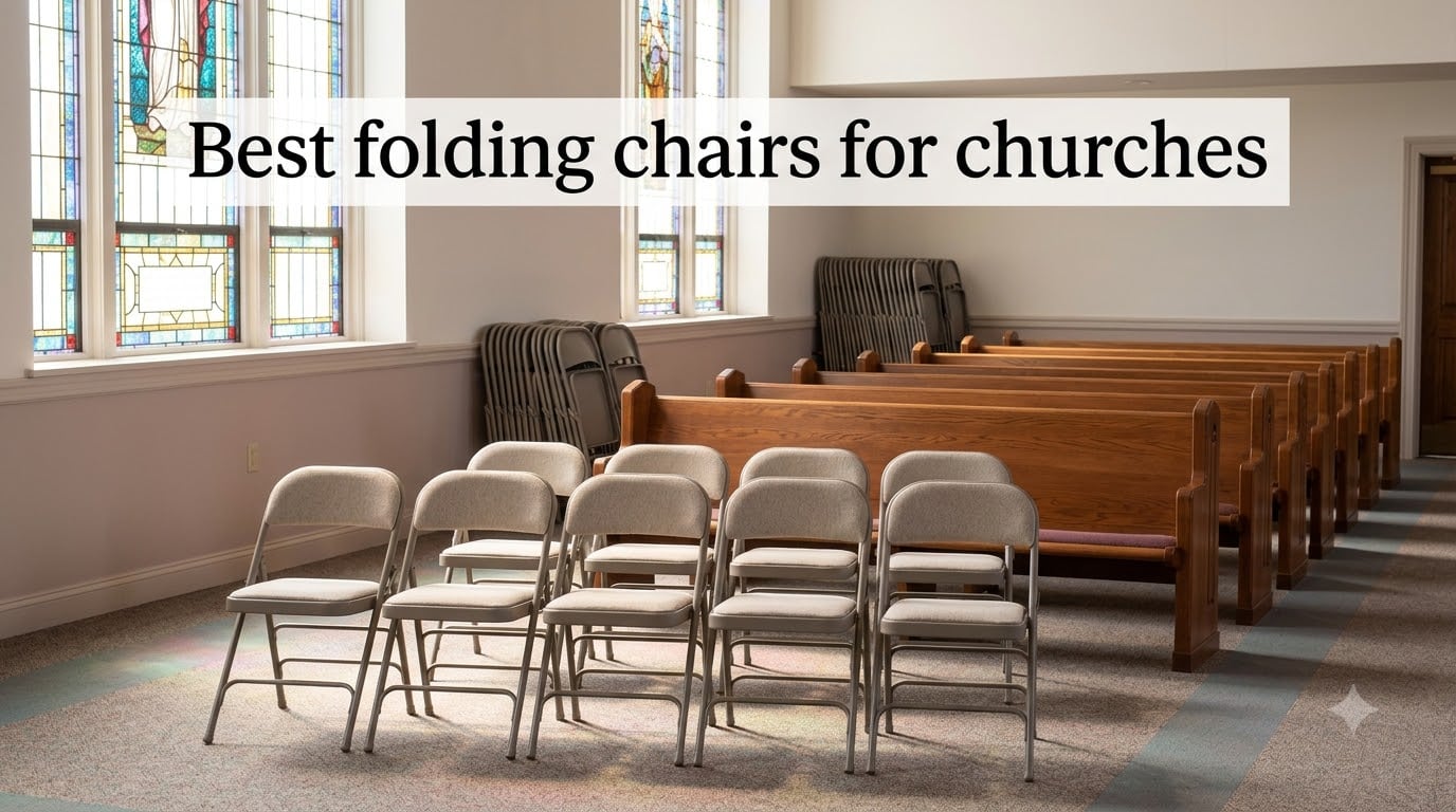 Best folding chairs for churches