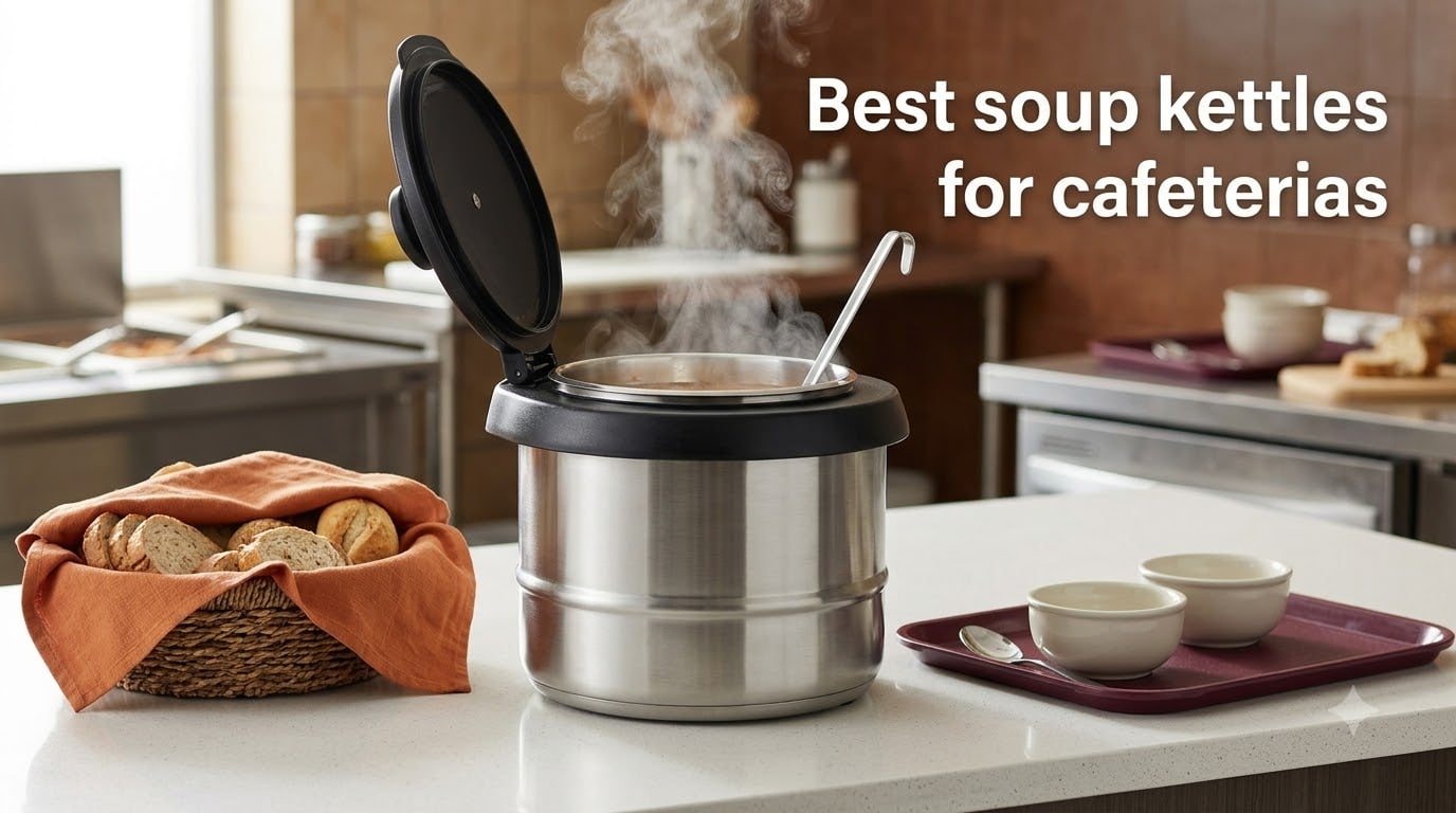 Best soup kettles for cafeterias