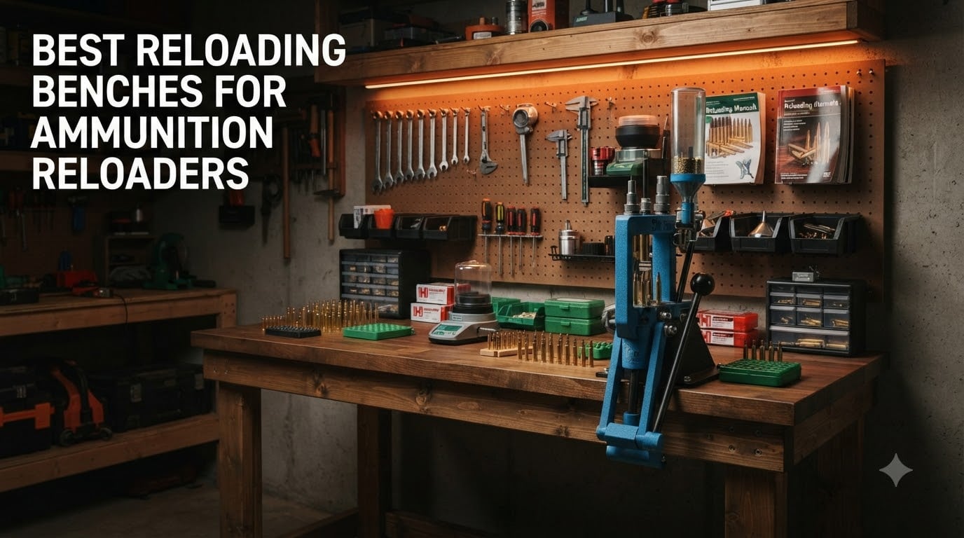 Best reloading benches for ammunition reloaders