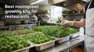 Best microgreen growing kits for restaurants