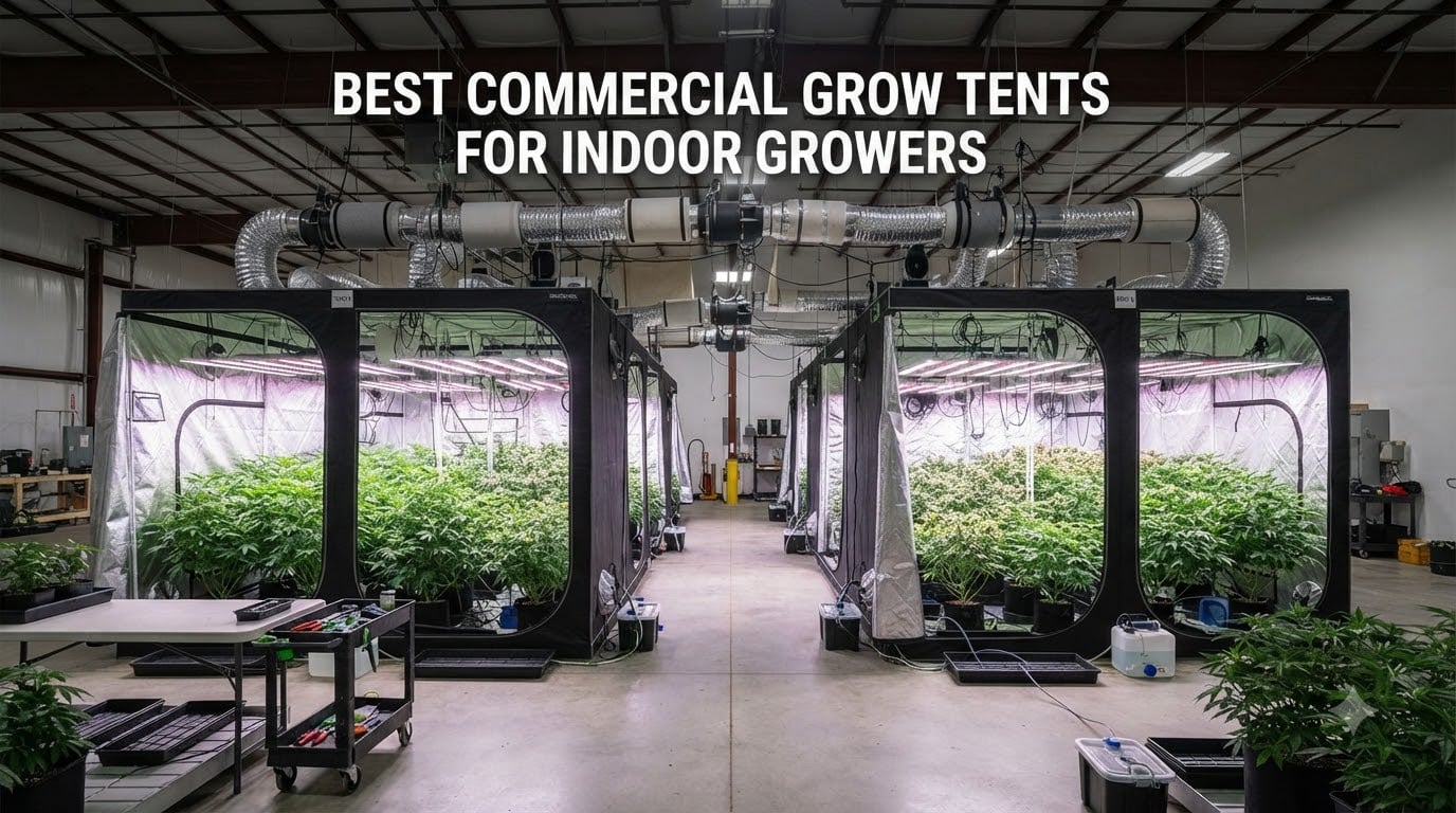 Best commercial grow tents for indoor growers