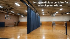 Best gym divider curtains for school gymnasiums