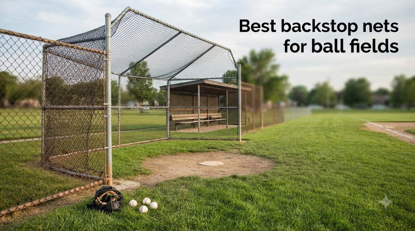 Best backstop nets for ball fields