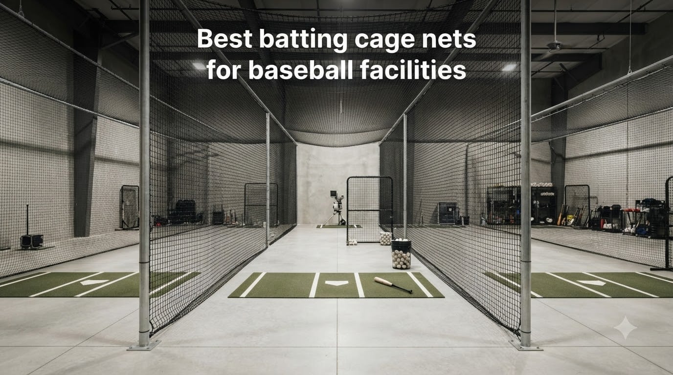 Best batting cage nets for baseball facilities