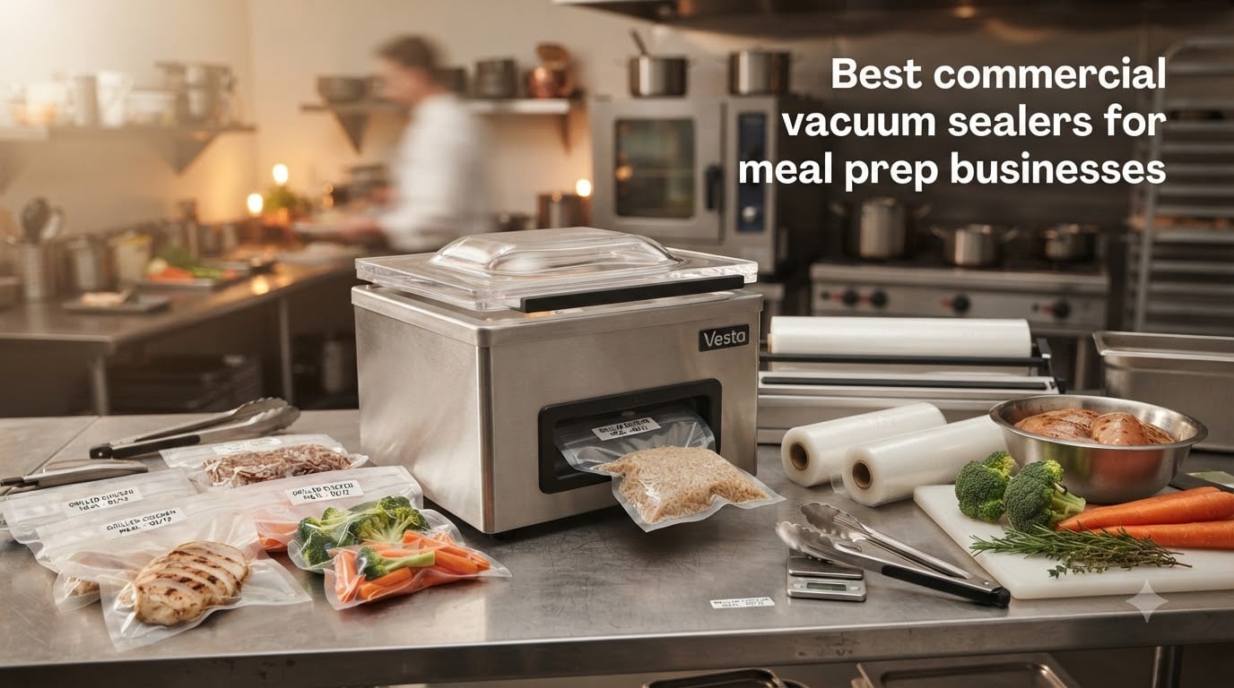 Best commercial vacuum sealers for meal prep businesses