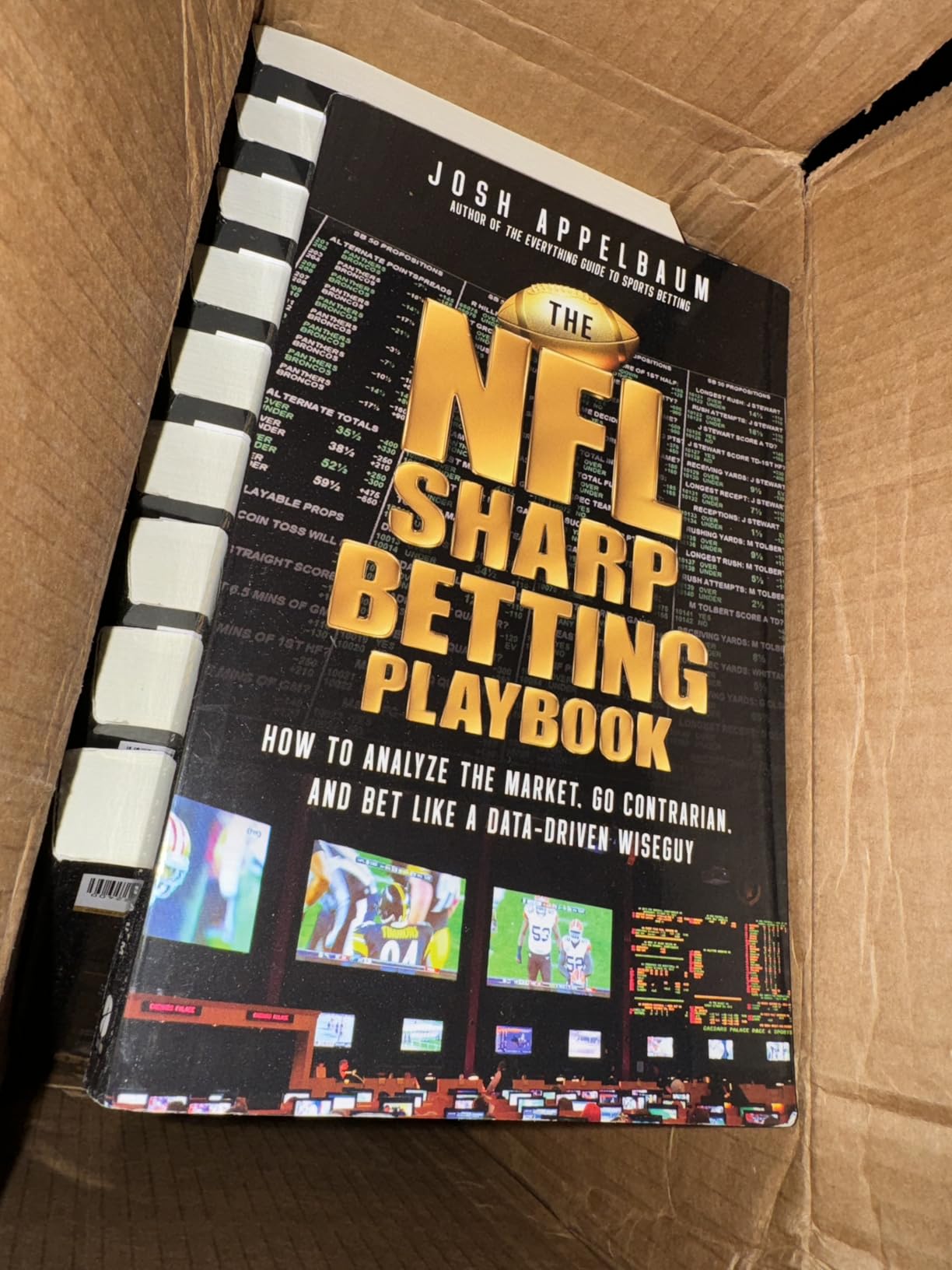 The NFL Sharp Betting Playbook: How to Analyze the Market, Go Contrarian, and Bet Like a Data-Driven Wiseguy customer photo 1