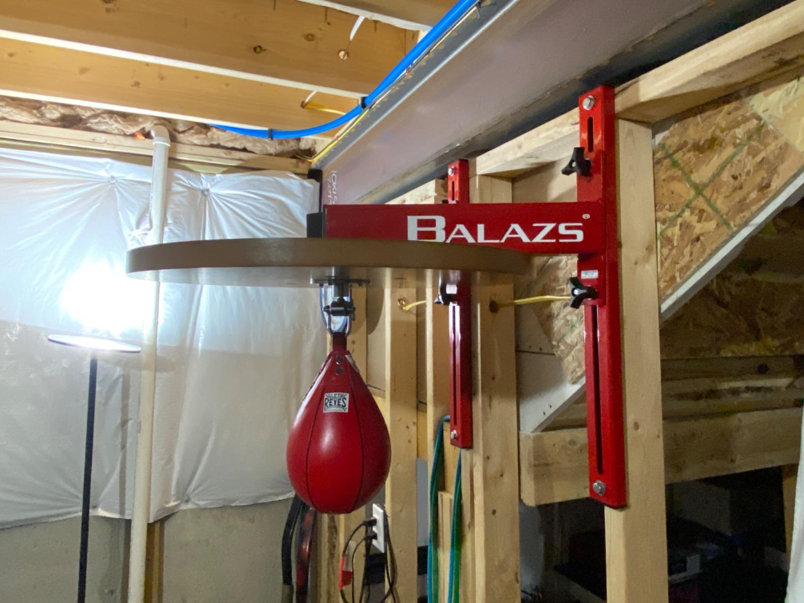 Balazs i-Box Speed Bag Platform - Heavy Duty Commercial Steel, Made in USA | Commercial Grade 11-Gauge Steel, 12