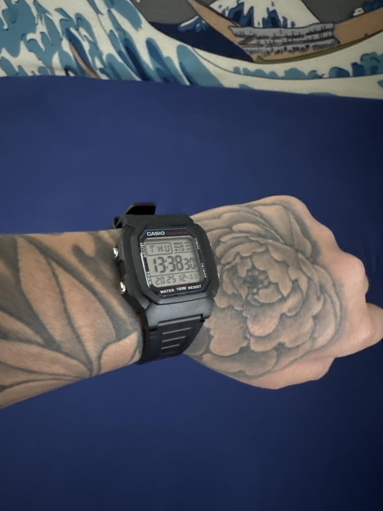 W800HG Series | Men's Digital Watch | 100 Meter Water Resistance | Multi Function Alarm | 100 SEC Stopwatch | Auto Calendar | Countdown Timer | LED Light | Dual Time | 10 Year Battery customer photo 2
