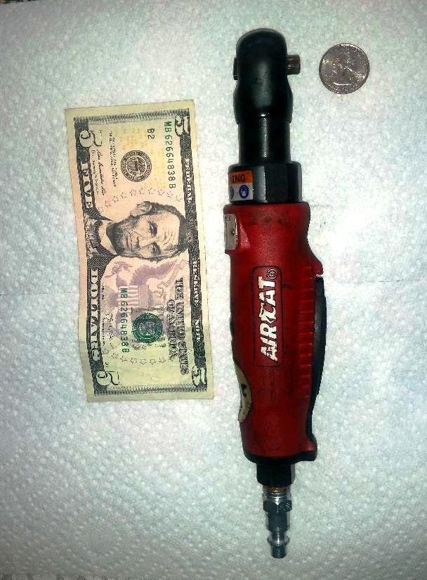 AIRCAT Pneumatic Tools 801: Composite Ratchet 320 RPM, 35 ft-lbs Maximum Torque - 3/8-Inch customer photo 2