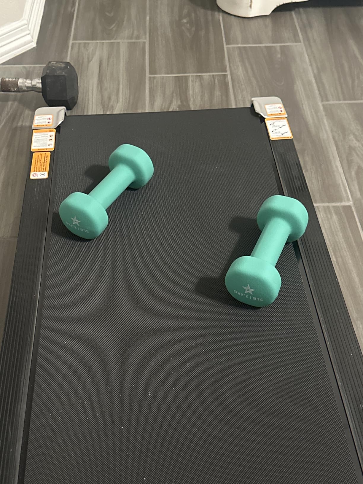 Yes4All Neoprene Dumbbells, Pairs and Sets with Rack for Home Workouts customer photo 1