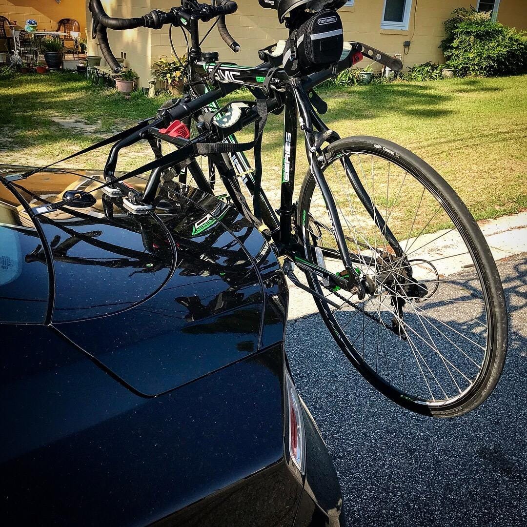 Allen Sports Premier 2-Bike Trunk Rack, Model S102, Black customer photo 2