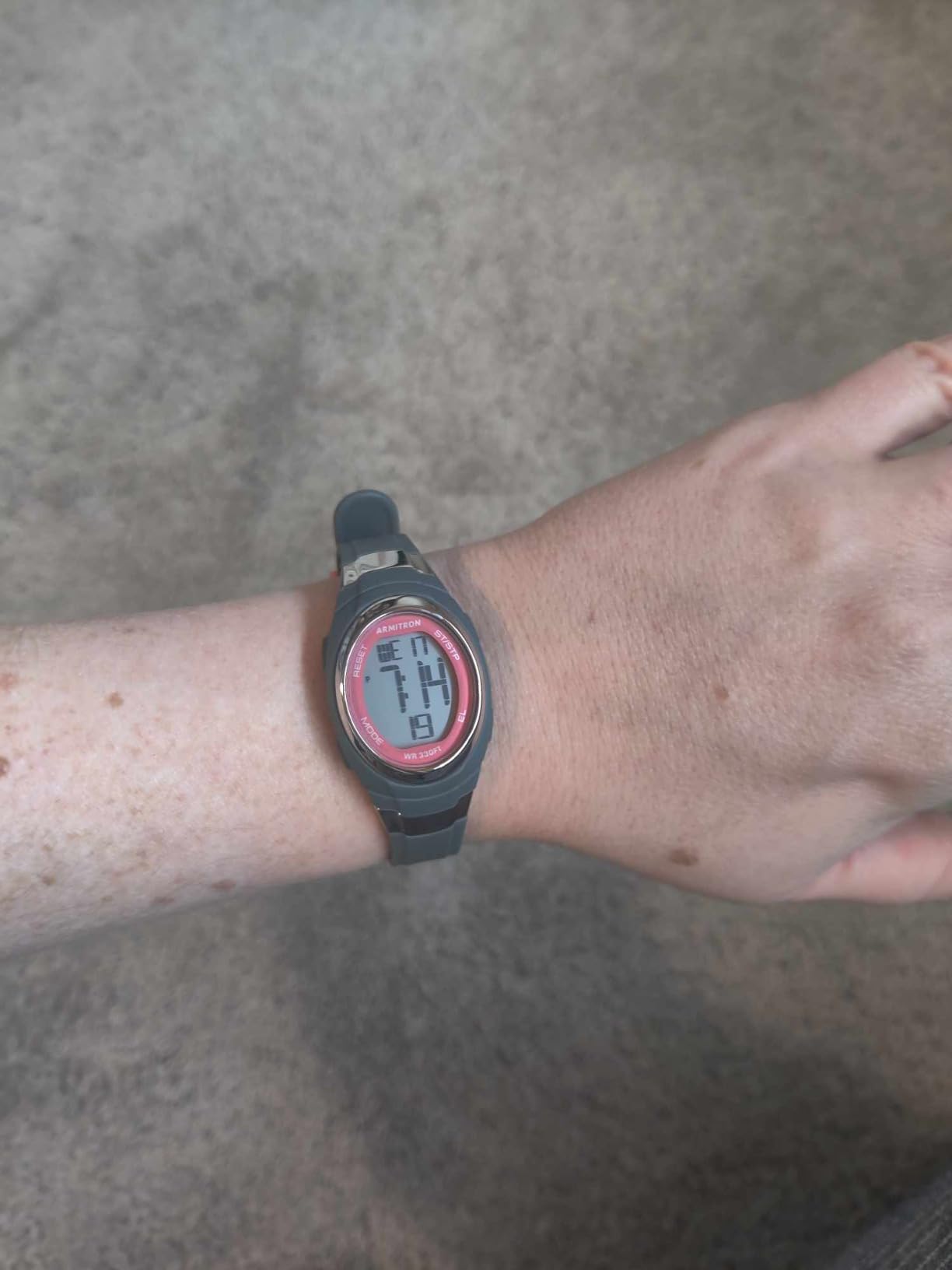 Sport Women's Digital Chronograph Resin Strap Watch, 45/7034 customer photo 1