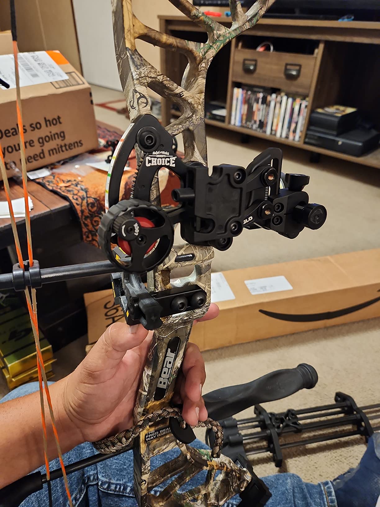 TRUGLO Range Rover Single-Pin Micro-Adjustable Archery Hunting Moving Bow Sight with Zero-in Adjustment Dial - Adjustable Quiver Mount & LED Light Included - Left & Right-Handed Configurations customer photo 2