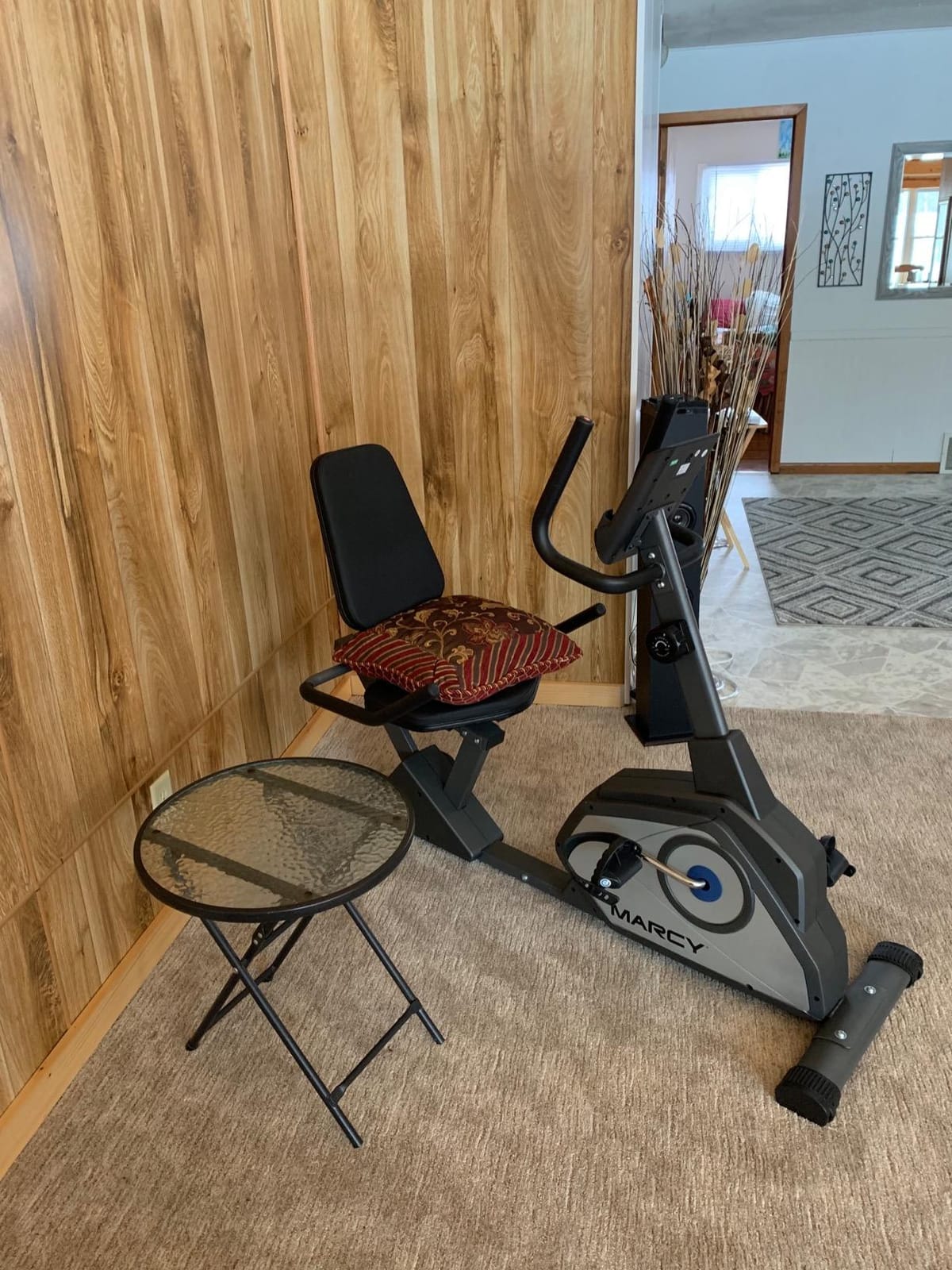 Marcy Magnetic Recumbent Exercise Bike with 8 Resistance Levels customer photo 1