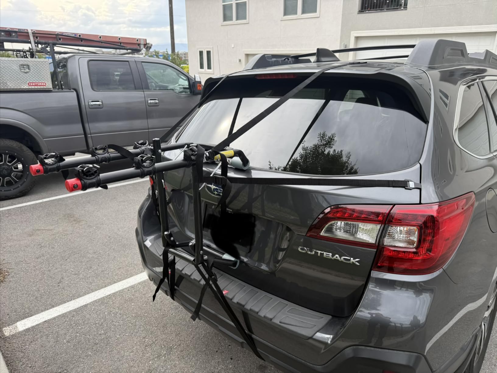 Allen Sports Deluxe Trunk Mount 3-Bike Carrier, Model 103DN-R, Black customer photo 1