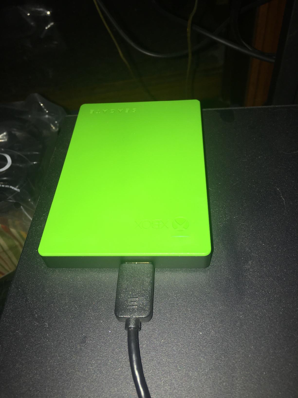 Seagate STEA2000403 Game Drive for Xbox STEA2000403-Hard 2 TB-USB 3.0-Green, 2TB customer photo 1