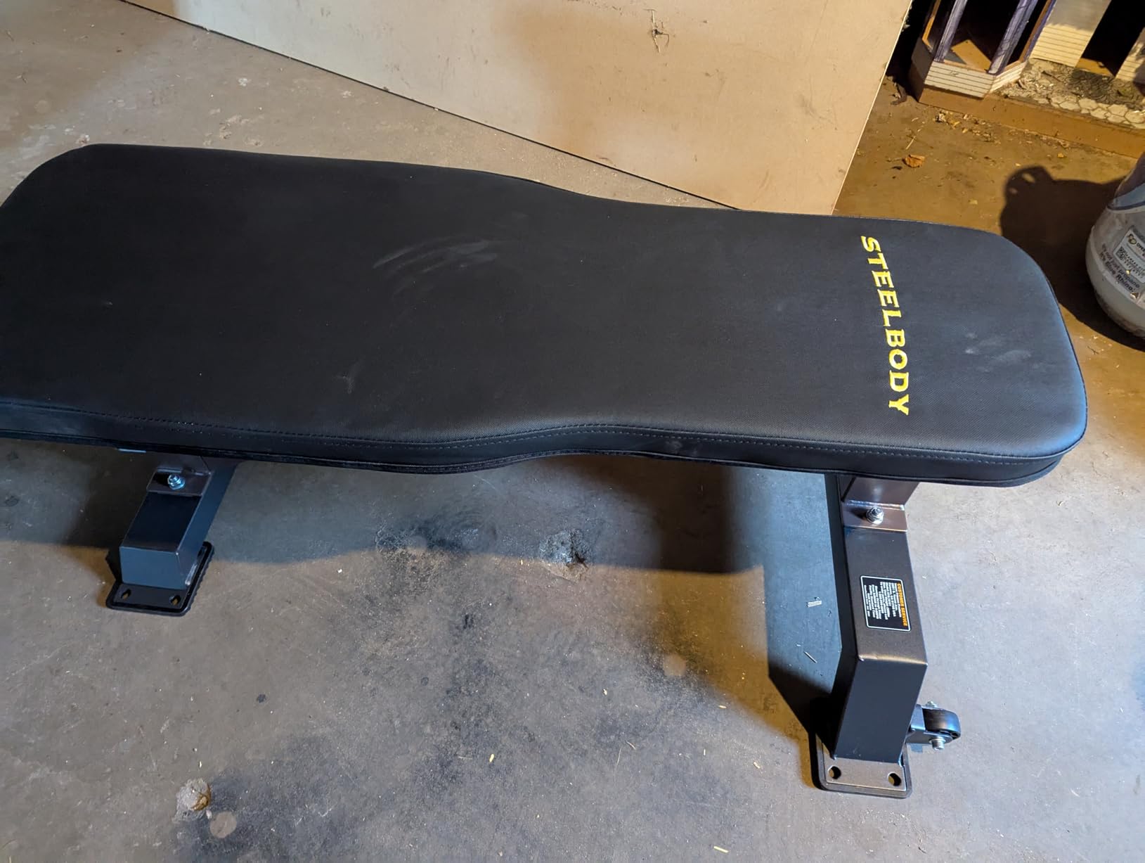 Steelbody Deluxe Utility Weight Bench for Home Gym Weightlifting and Strength Training customer photo 1