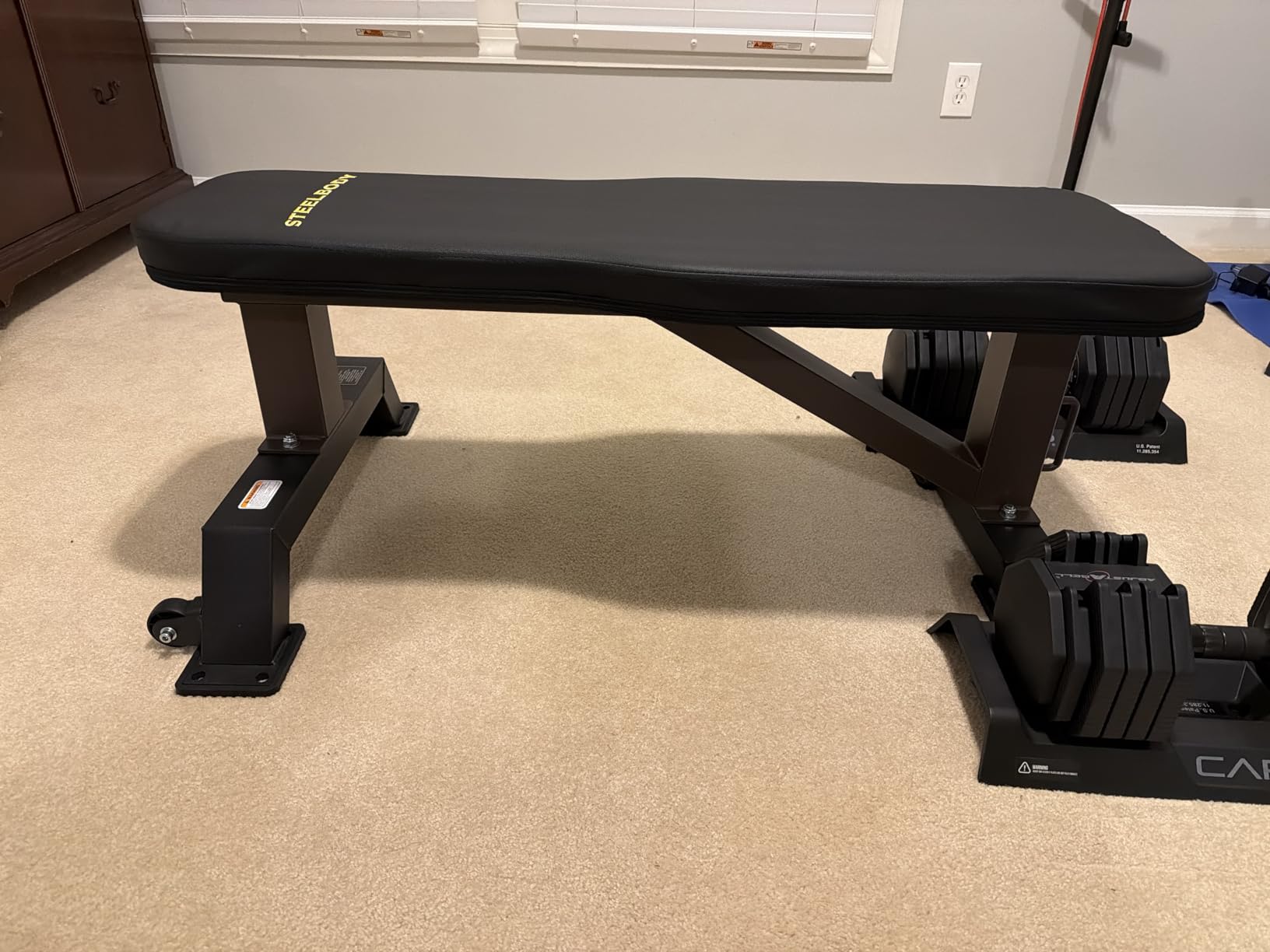 Steelbody Deluxe Utility Weight Bench for Home Gym Weightlifting and Strength Training customer photo 2