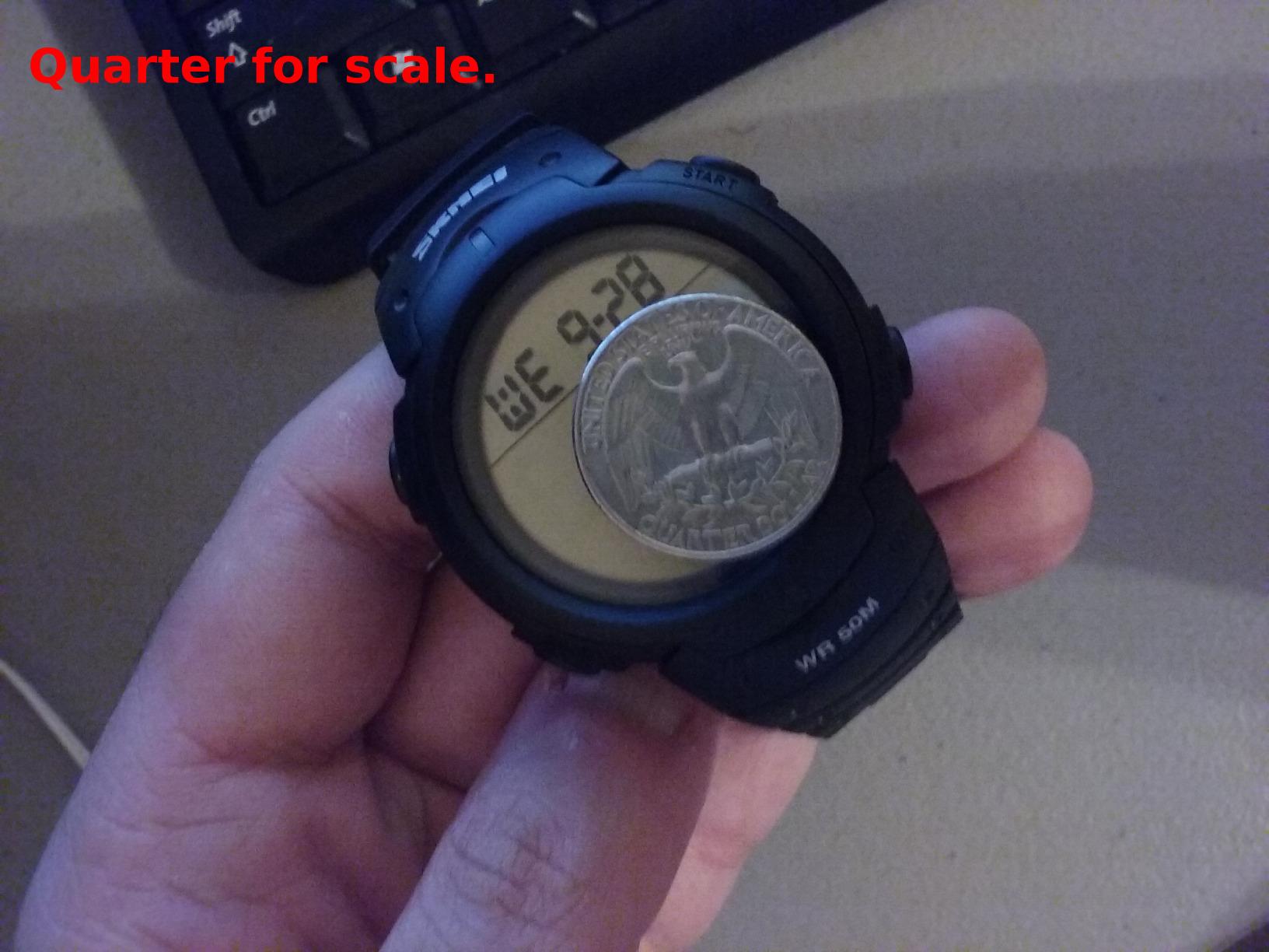 Digital Watch Mens, Waterproof Sport Wristwatch, Referee Stopwatch customer photo 1