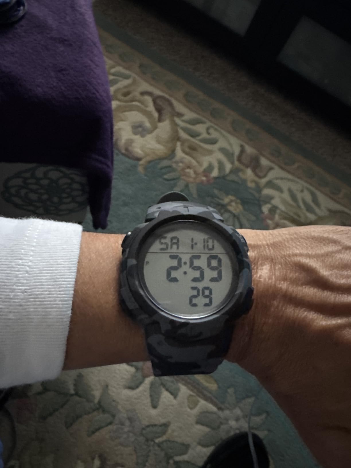 Digital Watch Mens, Waterproof Sport Wristwatch, Referee Stopwatch customer photo 2