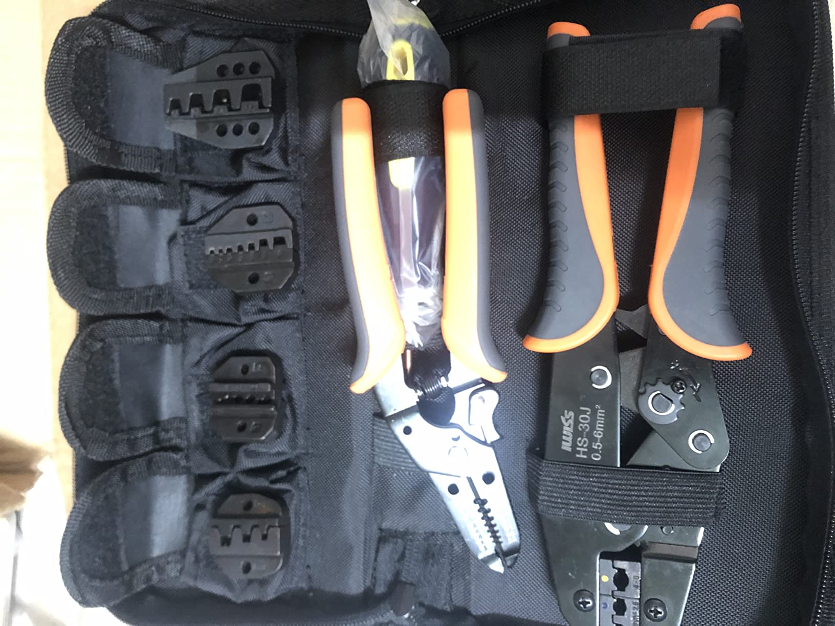 iCrimp Ratchet Wire Crimping Tool Set w/ 5 Interchangeable Jaws customer photo 1