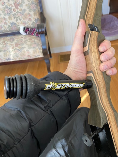 Bee Stinger Sport Hunter Xtreme Stabilizer, Black, 6