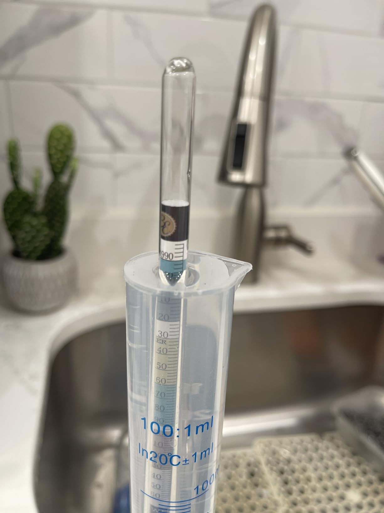 Brewer's Elite Hydrometer for Home Brew Beer, Wine, Mead and Kombucha - Deluxe Triple Scale Set with Hardcase and Cloth - Specific Gravity ABV Tester customer photo 2