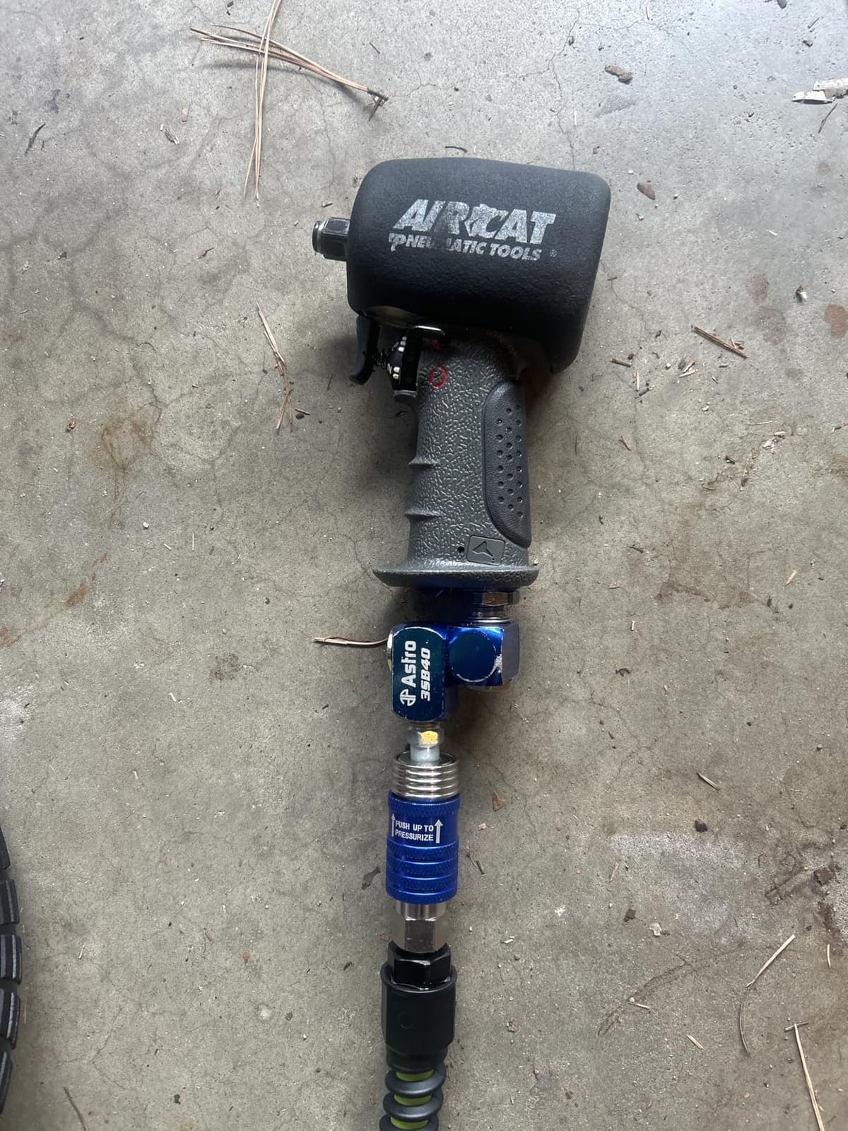 AIRCAT Pneumatic Tools 1056-XL 1/2-Inch NITROCAT Composite Compact Impact Wrench : Low Weight Power Impact Wrench : Tool for Automotive Improvement & Maintenance customer photo 1