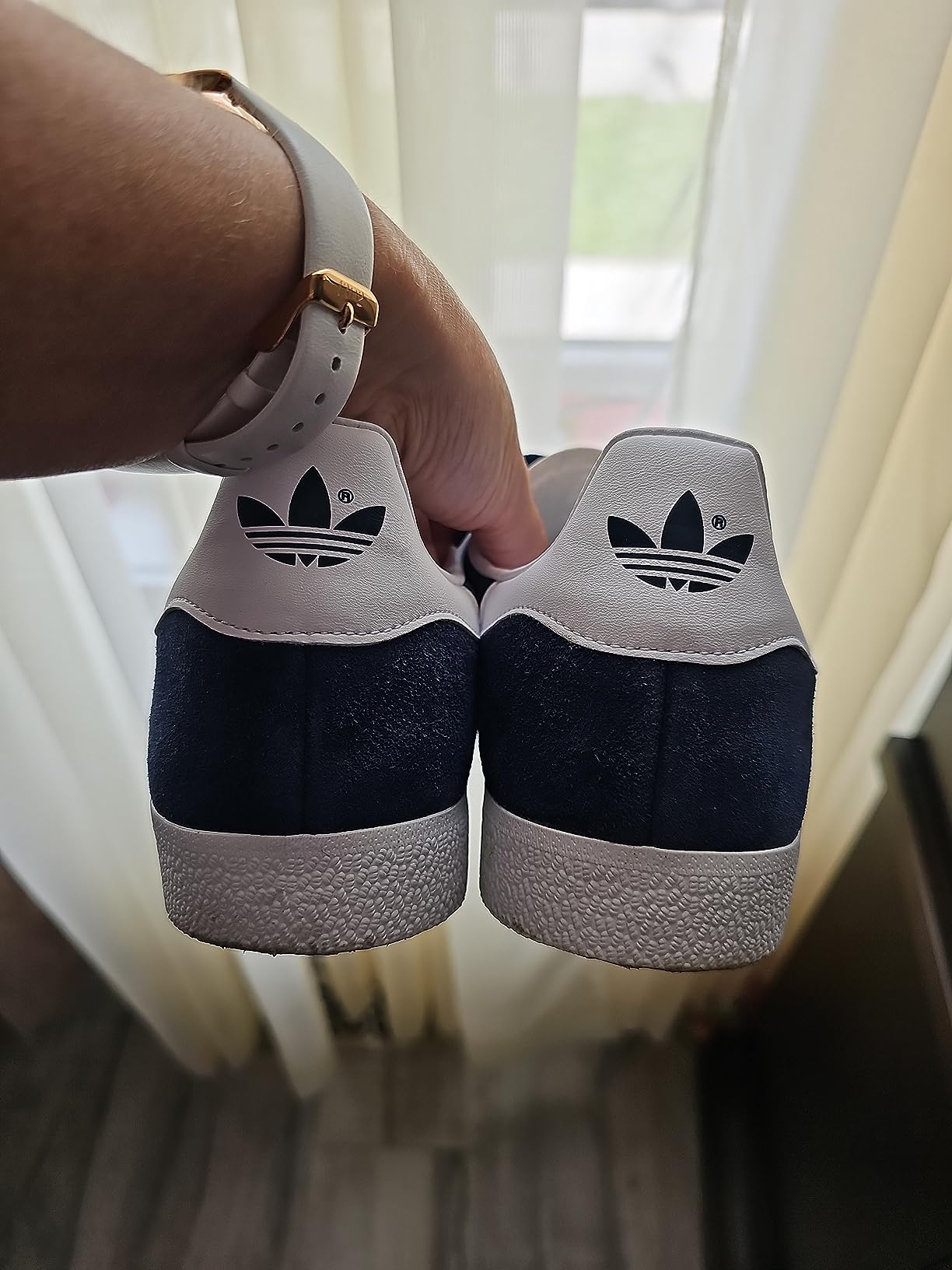 adidas Mens Gazelle Sneakers customer photo 1