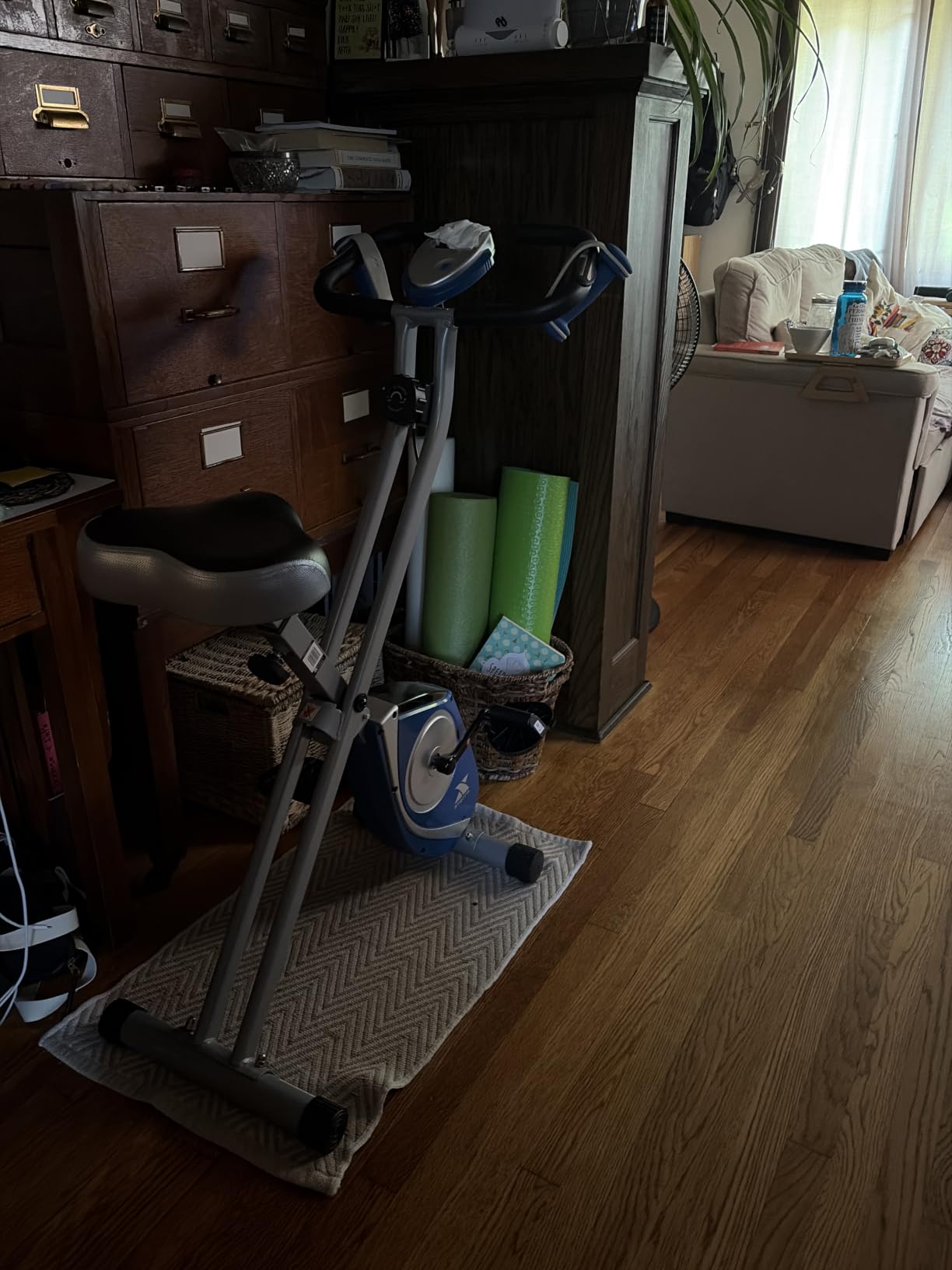 XTERRA Fitness Folding Exercise Bike, 225 LB Weight Capacity customer photo 2