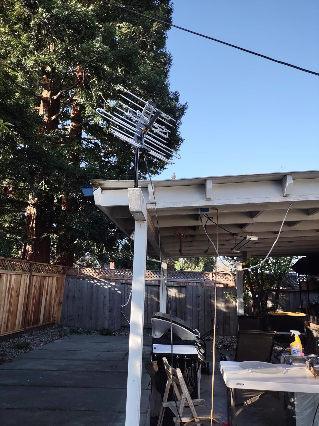 GE Outdoor HD Digital TV Antenna, Long Range Smart TV Antenna customer photo 1