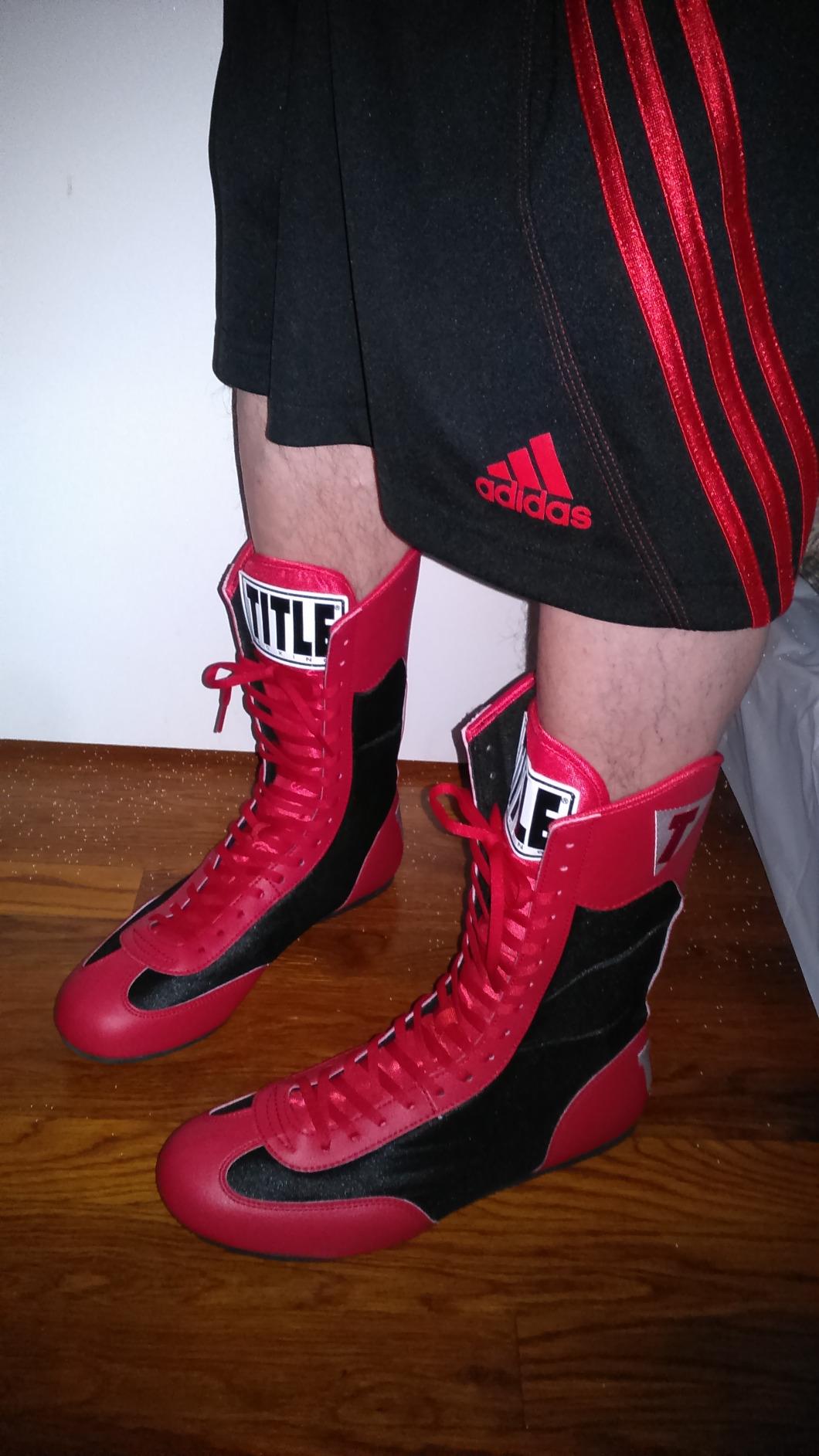 Title Boxing Speed-Flex Encore High-Top Shoes customer photo 2