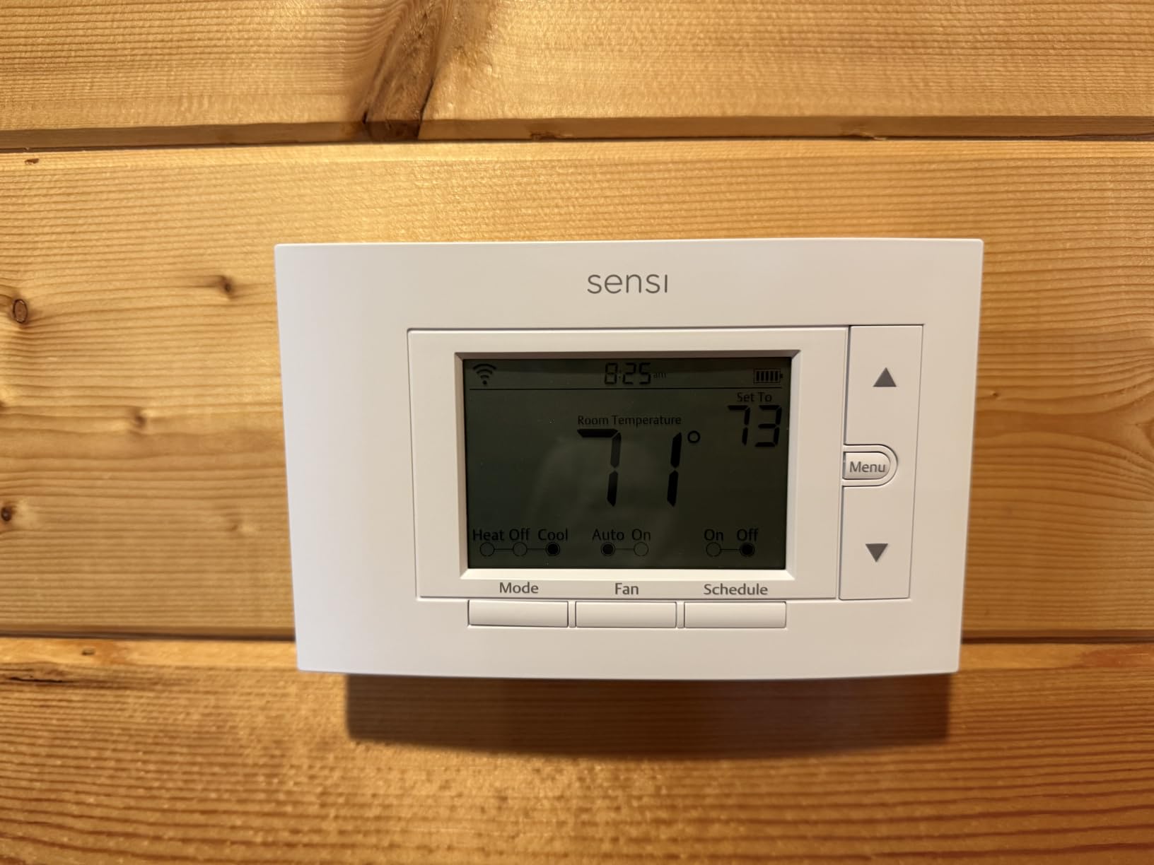 Sensi Smart Thermostat, Wi-Fi, DIY, Alexa, Energy Star Certified, ST55 customer photo 2