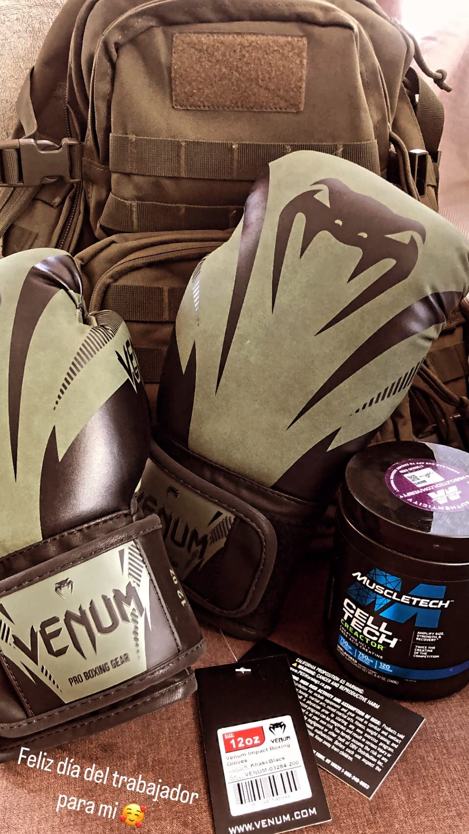 Venum Impact Boxing Gloves customer photo 1