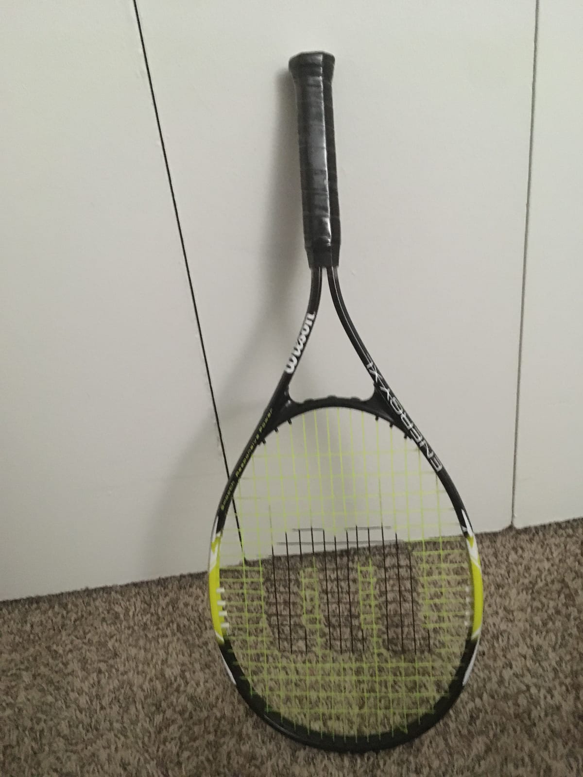 Wilson Energy XL Adult Recreational Tennis Racket - Grip Size 3 - 4 3/8