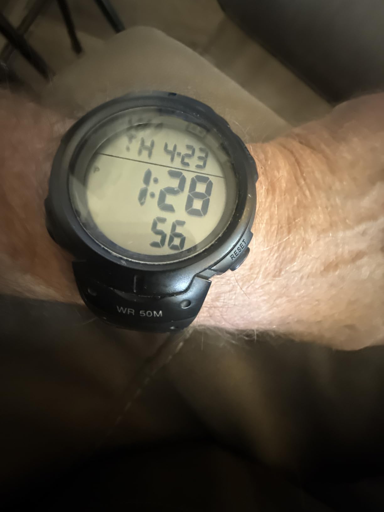 Men's Simple Outdoor Sports Digital Watch Waterproof Swim 50MM customer photo 2