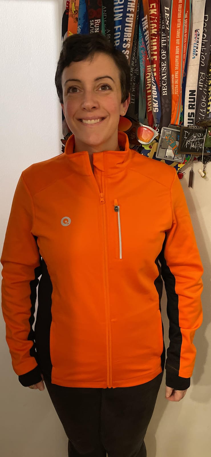 Przewalski Men's Winter Cycling Jacket, Thermal Windproof Running Coat customer photo 2