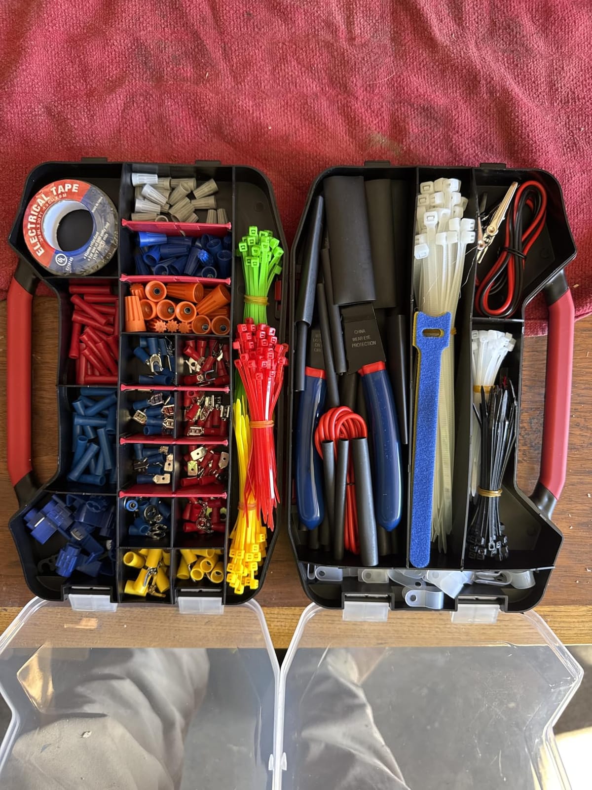 WORKPRO Crimping Tool Kit with 582PCS Heat Shrink Wire Connectors customer photo 1