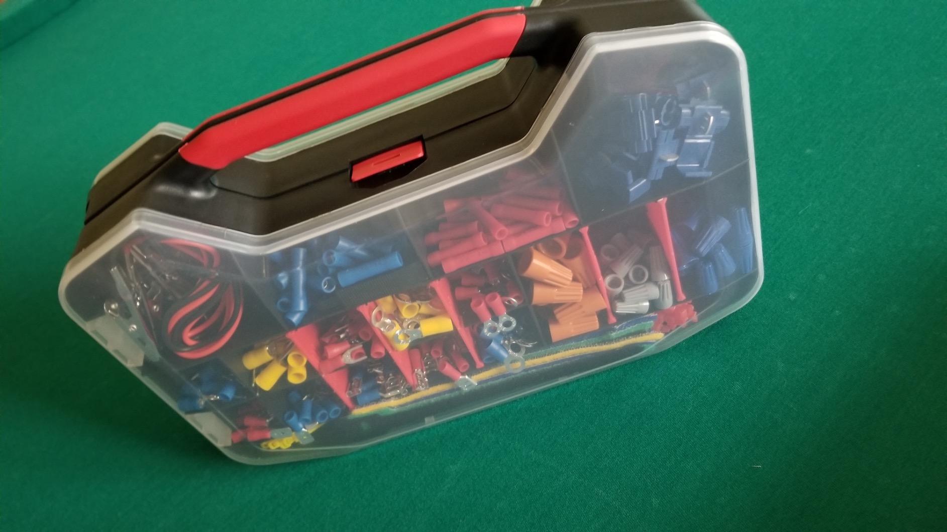 WORKPRO Crimping Tool Kit with 582PCS Heat Shrink Wire Connectors customer photo 2
