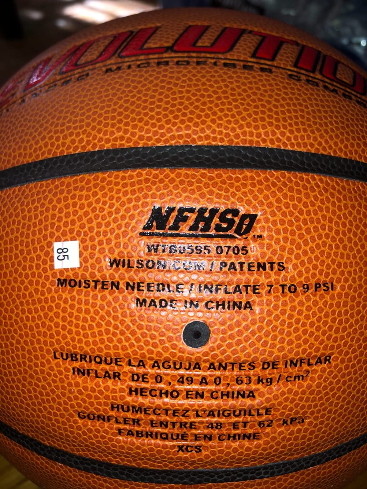 Wilson Evolution Basketballs customer photo 2